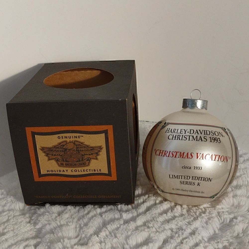 Harley-Davidson "Christmas Vacation" Bulb Ornament